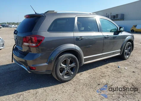 2018 Dodge Journey Crossroad from USA, damaged, VIN 3C4PDCGG4JT421778